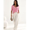 Italy Moda Sweter-IT-SW-2602.78-jasny rožinė