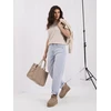 Italy Moda Sweter-IT-SW-2603.27-jasny smėlio spalva