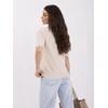 Italy Moda Sweter-IT-SW-2603.27-jasny smėlio spalva