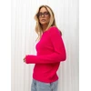 Italy Moda Sweter-IT-SW-2606.28-fuksjowy