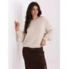Italy Moda Sweter-IT-SW-72806.75-jasny smėlio spalva