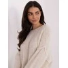 Italy Moda Sweter-IT-SW-72806.75-jasny smėlio spalva