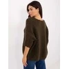 Italy Moda Sweter-IT-SW-7703.70-khaki