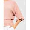 Italy Moda Sweter-IT-SW-99244.65-ciemny rožinė