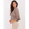 Italy Moda Sweter-IT-SW-99244.65-ciemny bezowy
