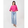 Italy Moda Sweter-IT-SW-99244.65-fuksjowy