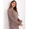 Italy Moda Sweter-IT-SW-99717.89-ciemny bezowy