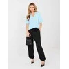 Italy Moda Sweter-MI-SW-0120.16-šviesiai mėlyna