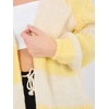 Italy Moda Sweter-MI-SW-0122.51-jasny geltona