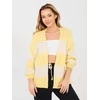 Italy Moda Sweter-MI-SW-0122.51-jasny geltona