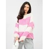 Italy Moda Sweter-MI-SW-0203.71-rožinė