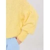 Italy Moda Sweter-MI-SW-0302.18-jasny geltona