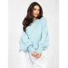 Italy Moda Sweter-MI-SW-0302.18-šviesiai mėlyna