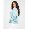 Italy Moda Sweter-MI-SW-0302.18-šviesiai mėlyna