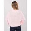 Italy Moda Sweter-MI-SW-1215.51-jasny rožinis