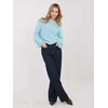 Italy Moda Sweter-MI-SW-1215.51-šviesiai mėlyna
