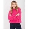 Italy Moda Sweter-MI-SW-1215.97-fuksjowy
