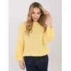 Italy Moda Sweter-MI-SW-1215.97-jasny geltona