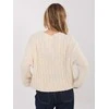 Italy Moda Sweter-MI-SW-1215.97-jasny smėlio spalva