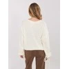Italy Moda Sweter-MI-SW-1512.28-ecru