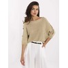 Italy Moda Sweter-MI-SW-1604.85-auksinė