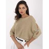 Italy Moda Sweter-MI-SW-1604.85-auksinė