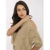Italy Moda Sweter-MI-SW-1605.83-auksinė