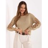 Italy Moda Sweter-MI-SW-1606.96-auksinė