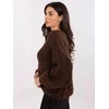 Italy Moda Sweter-MI-SW-1610.18-ciemny ruda