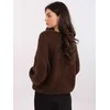 Italy Moda Sweter-MI-SW-1610.18-ciemny ruda