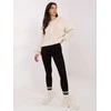 Italy Moda Sweter-MI-SW-1610.18-jasny smėlio spalva