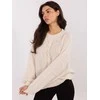 Italy Moda Sweter-MI-SW-1610.18-jasny smėlio spalva