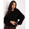 Italy Moda Sweter-MI-SW-1610.18-juoda