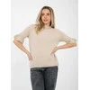 Italy Moda Sweter-MI-SW-1901.66-smėlio spalva