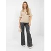 Italy Moda Sweter-MI-SW-1901.66-smėlio spalva