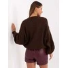 Italy Moda Sweter-MI-SW-1909.21-ciemny ruda