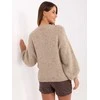 Italy Moda Sweter-MI-SW-1909.21-smėlio spalva