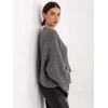Italy Moda Sweter-MI-SW-1909.68-ciemny pilka