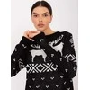 Italy Moda Sweter-MI-SW-19128.34-juoda