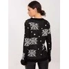 Italy Moda Sweter-MI-SW-19133.90-juoda
