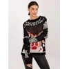 Italy Moda Sweter-MI-SW-19133.90-juoda