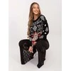 Italy Moda Sweter-MI-SW-19137.52-juoda