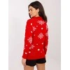 Italy Moda Sweter-MI-SW-19137.52-raudona