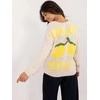 Italy Moda Megztinis-MI-SW-2108.92-šviesiai smėlio spalvos