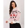 Italy Moda Sweter-MI-SW-2111.89-ecru