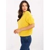 Italy Moda Sweter-MI-SW-2701.23-geltona