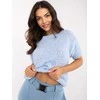 Italy Moda Sweter-MI-SW-2701.23-šviesiai mėlyna
