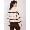 Italy Moda Sweter-MI-SW-2810.16-ecru