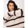 Italy Moda Sweter-MI-SW-2810.16-ecru