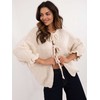 Italy Moda Sweter-MI-SW-2911.91-jasny smėlio spalva
